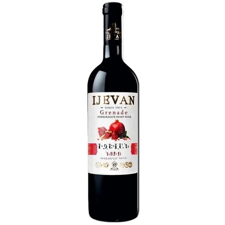 IJEVAN Granātābolu, pussalds, 12% 0.75L
